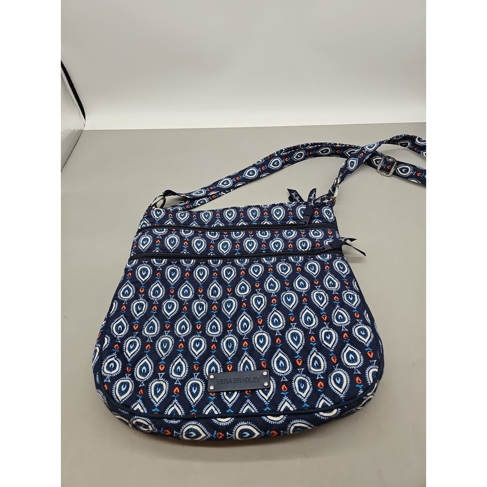Vera Bradley Women's Triple Zip Hipster Marrakesh Bag EUC